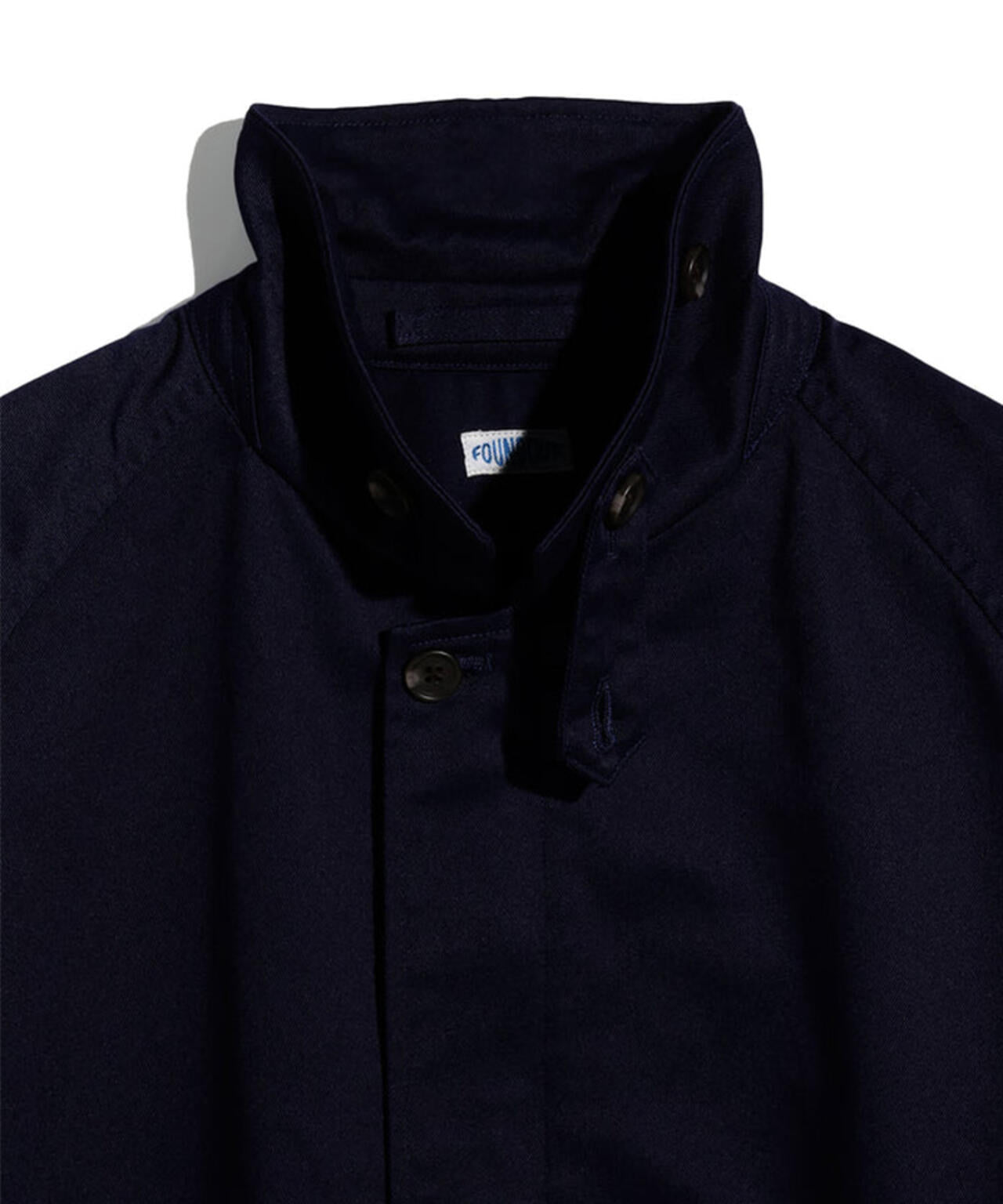 FOUNDOUR/ファウンダ/T/C TWILL ZIP UP BLOUSON