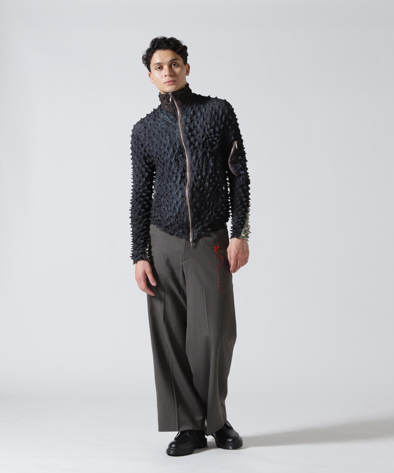 MASU/エムエーエスユー/SPIKY FLIGHT JACKET/M26U6BL002