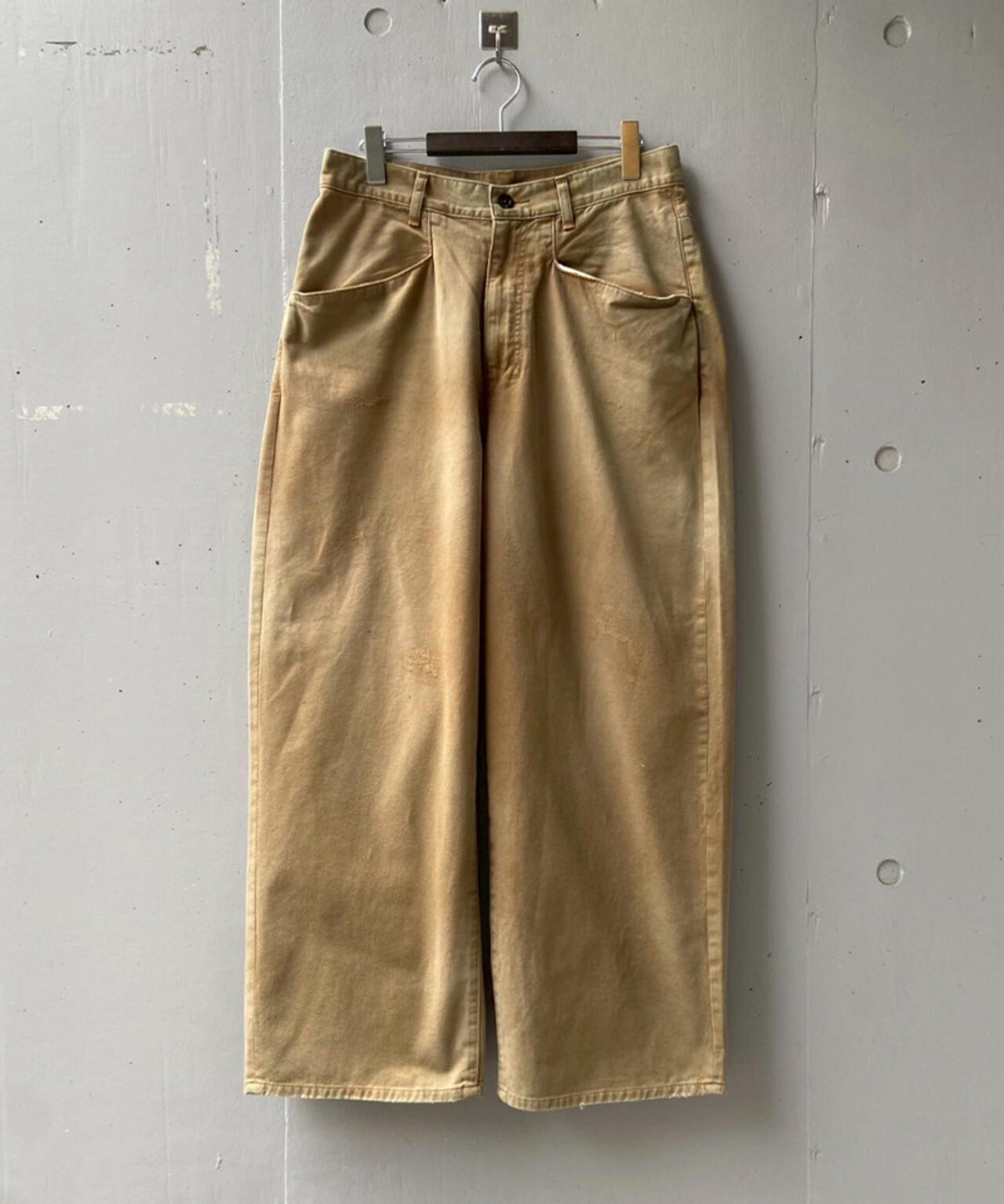 ANCELLM×GARDEN/アンセルム×ガーデン/WIDE CHINO SLACKS EX/ANC-GRD-PT01