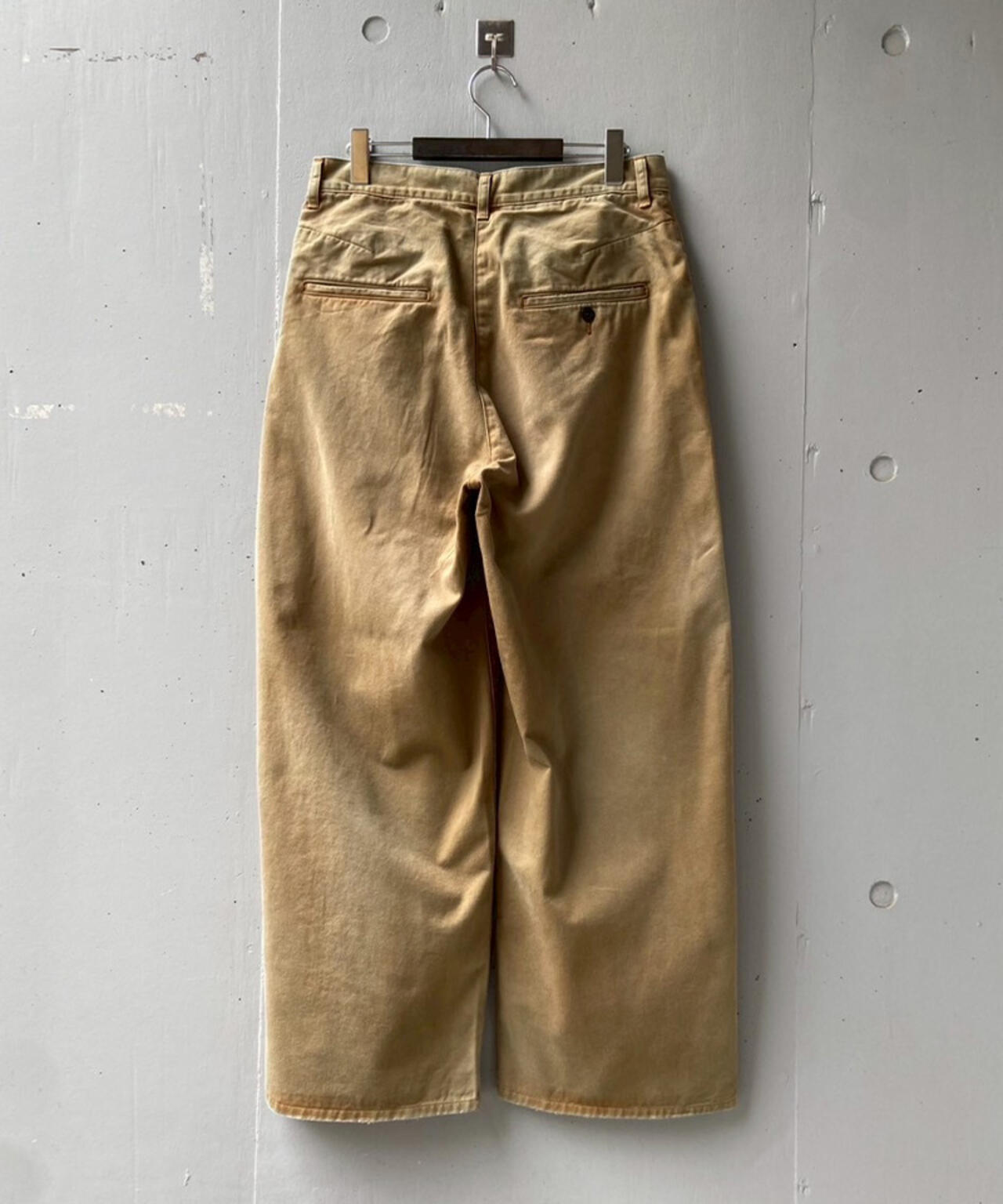 ANCELLM×GARDEN/アンセルム×ガーデン/WIDE CHINO SLACKS EX/ANC-GRD-PT01