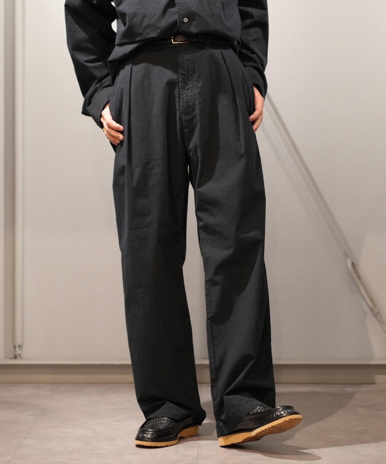 ANCELLM×GARDEN/アンセルム×ガーデン/C/S MIDDLE STRAIGHT SLACKS EX/ANC-GRD-PT02