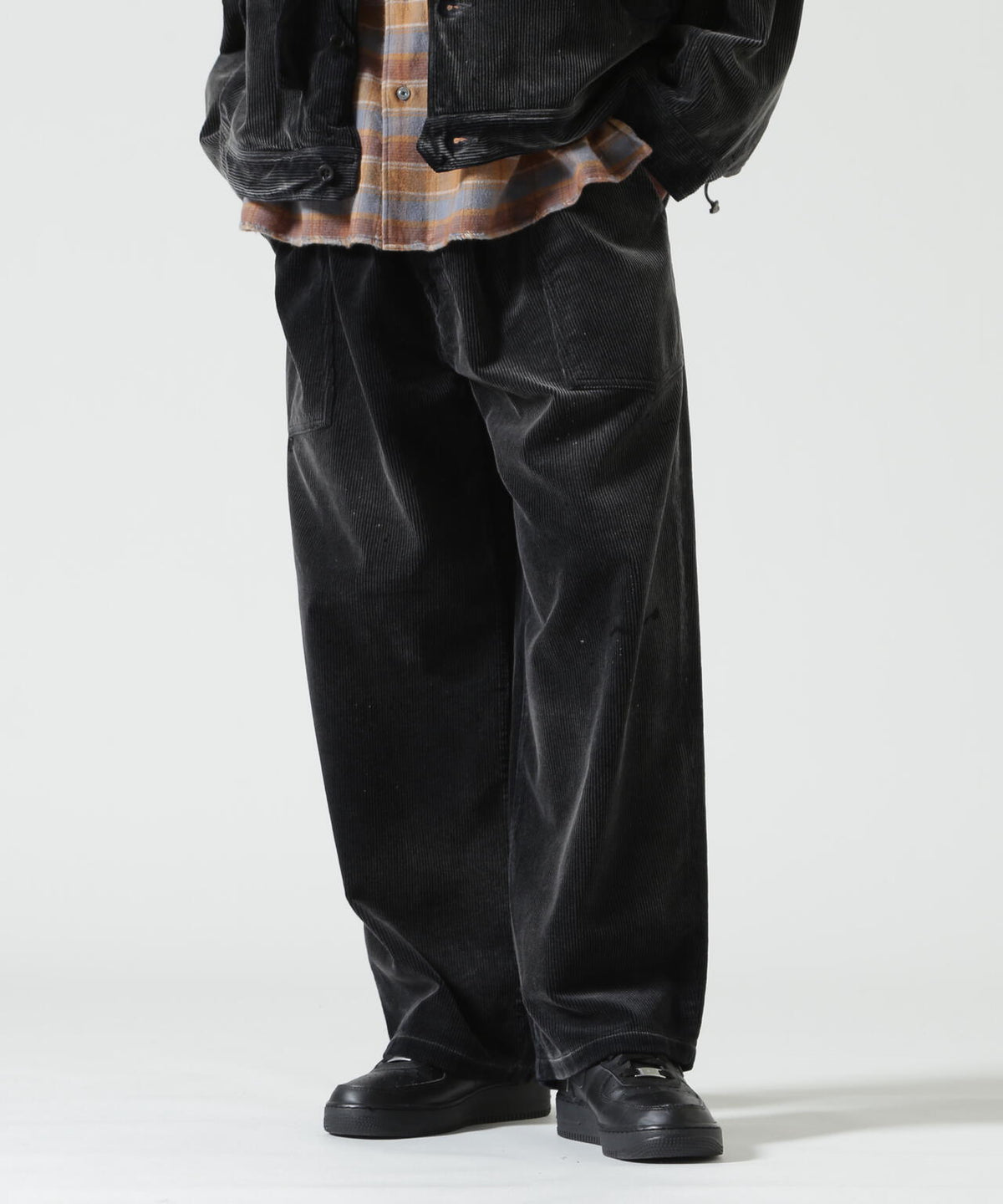 ANCELLM/アンセルム/AGING CORDUROY BAKER PANTS/ANC-PT129