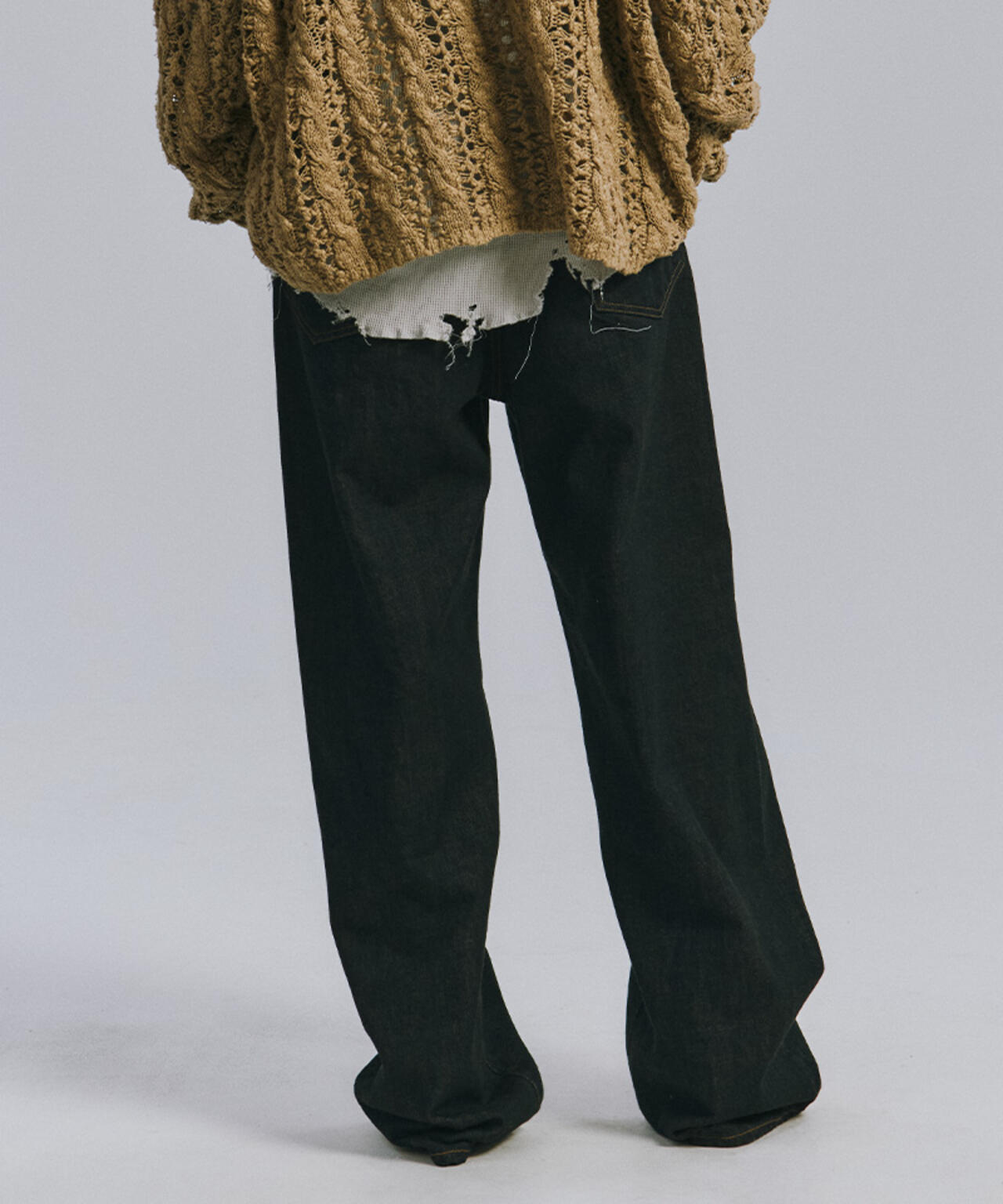 ANCELLM/アンセルム/#08 SELVEDGE MIDDLE STRAIGH/ANC-#08-OW