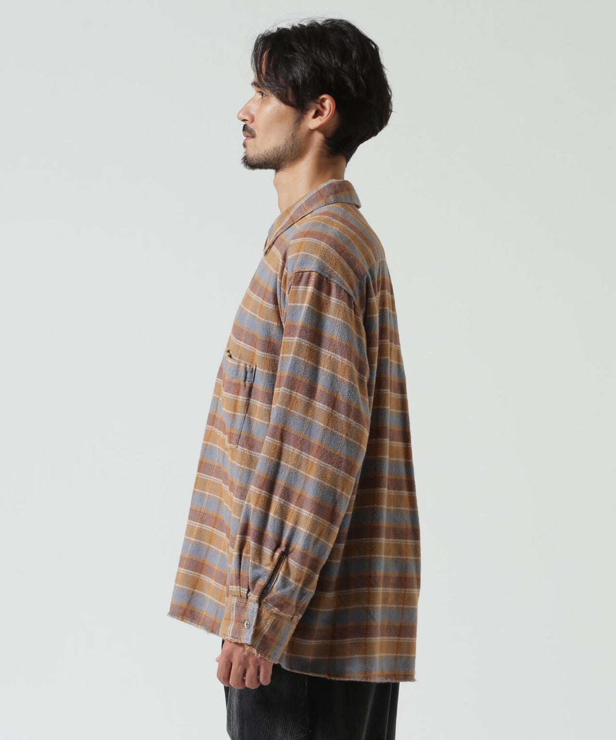 ANCELLM/アンセルム/NEL CHECK SHIRT/ANC-SH103