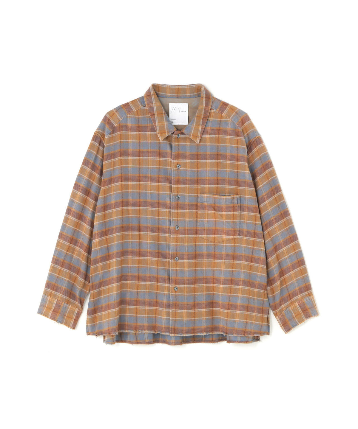 ANCELLM/アンセルム/NEL CHECK SHIRT/ANC-SH103