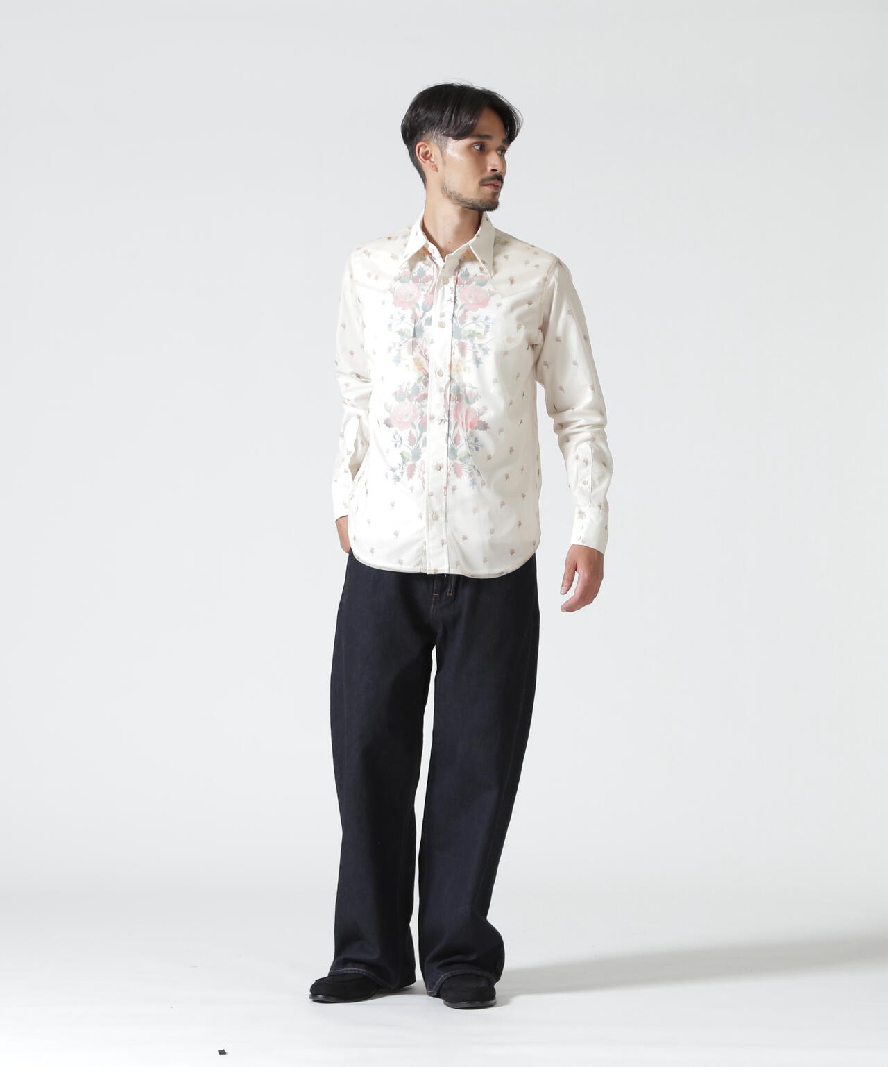 MASU/エムエーエスユー/ROCOCO LAYERED WESTERN SHIRT/M26H9SL003