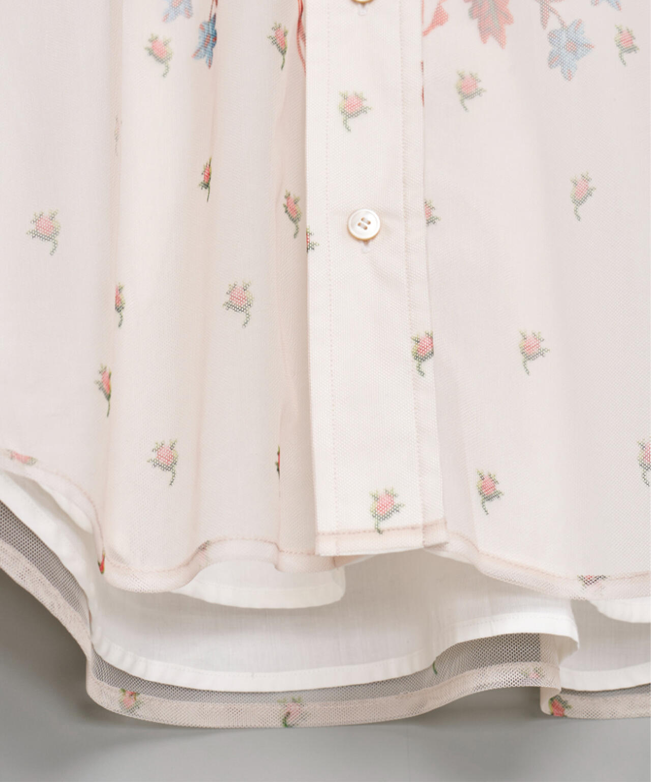 MASU/エムエーエスユー/ROCOCO LAYERED WESTERN SHIRT/M26H9SL003