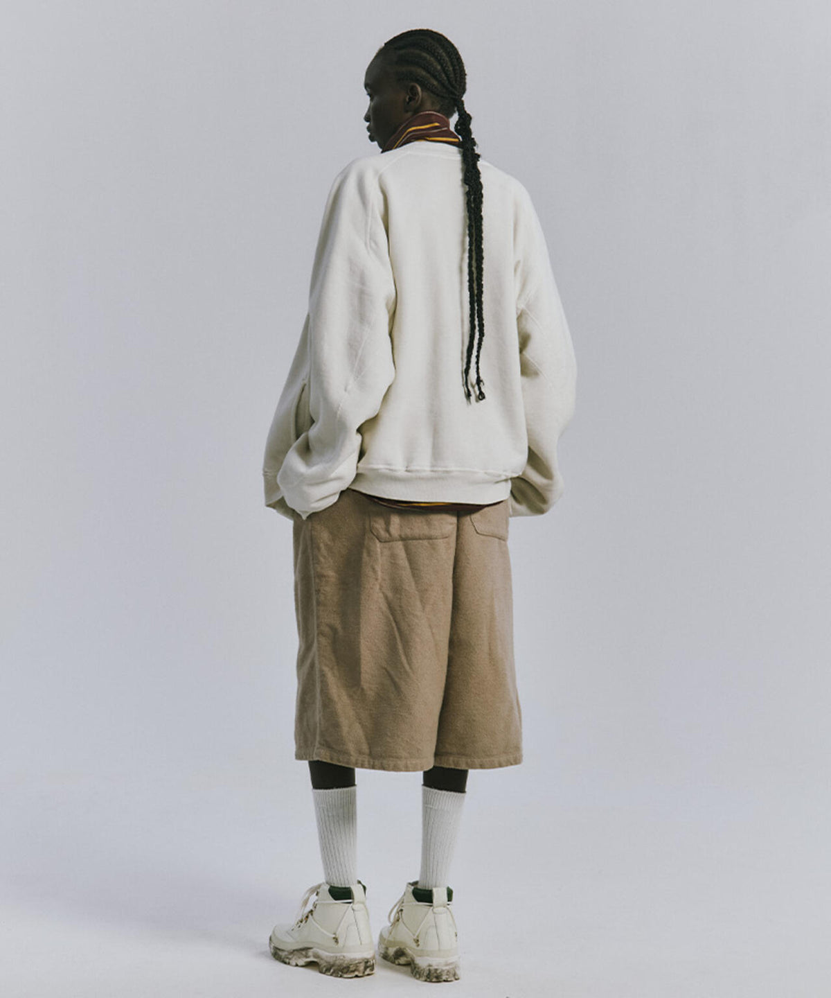 ANCELLM/アンセルム/FLEECE-LINED SWEAT VERSITY SH/ANC-CT176