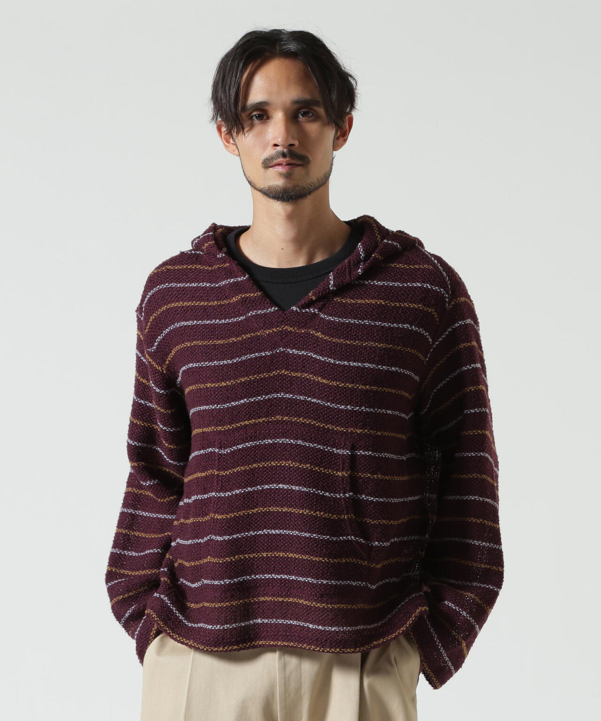 ANCELLM/アンセルム/CUT BORDER HOODIE/ANC-CT181