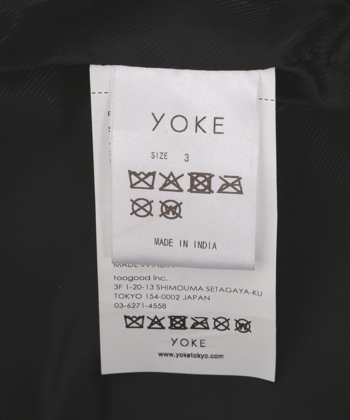 YOKE/ヨーク/Caif Leather Sports Jacket/YK26FW01306B