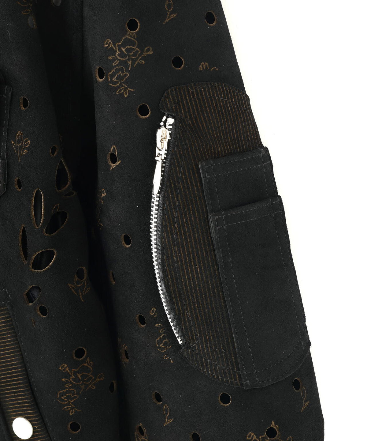 MASU/エムエーエスユー/IVY HOLE LEATHER FLIGHT JACKET/M26H9BL005