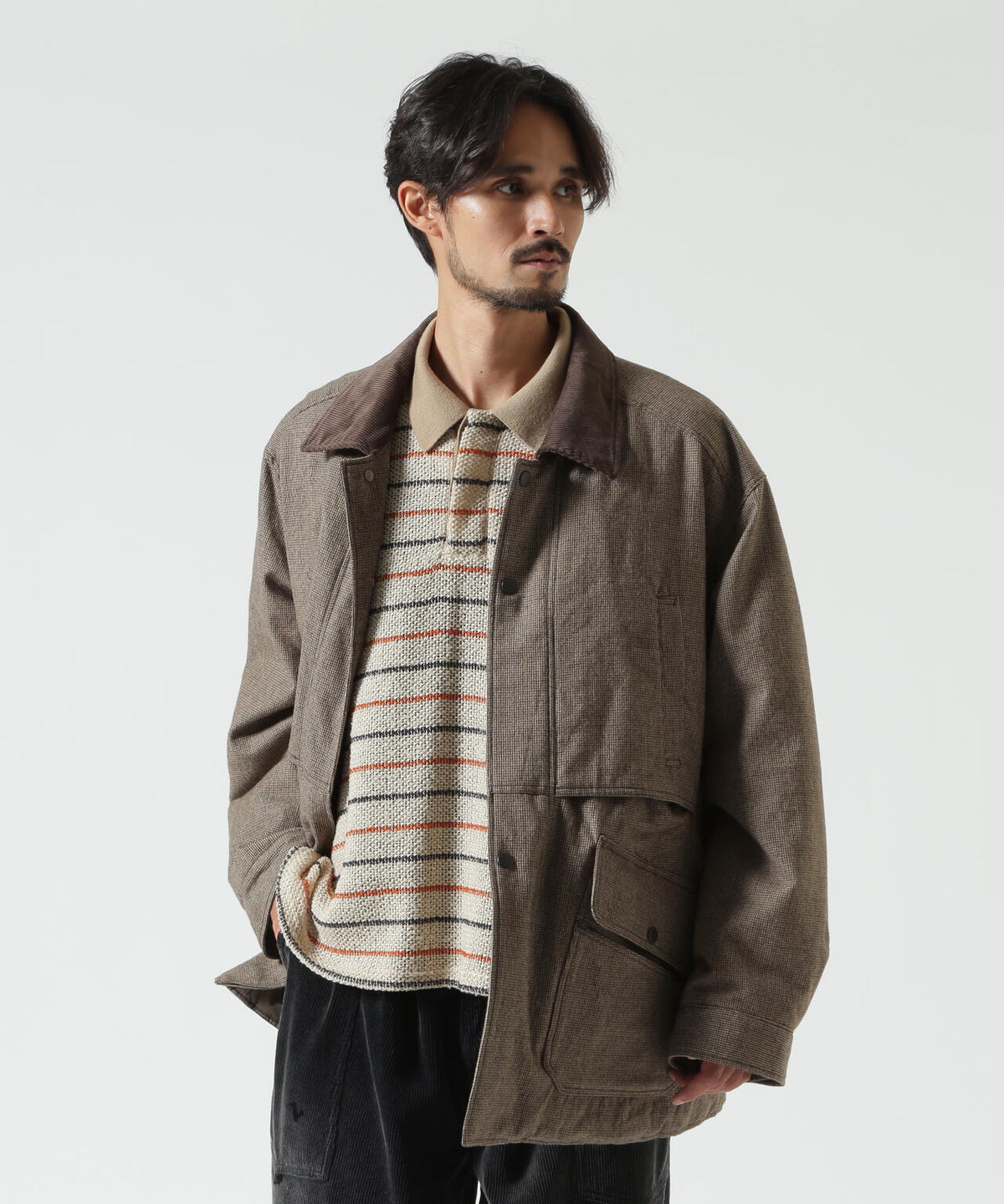 ANCELLM/アンセルム/CHECK HALF JACKET/ANC-JK99-A