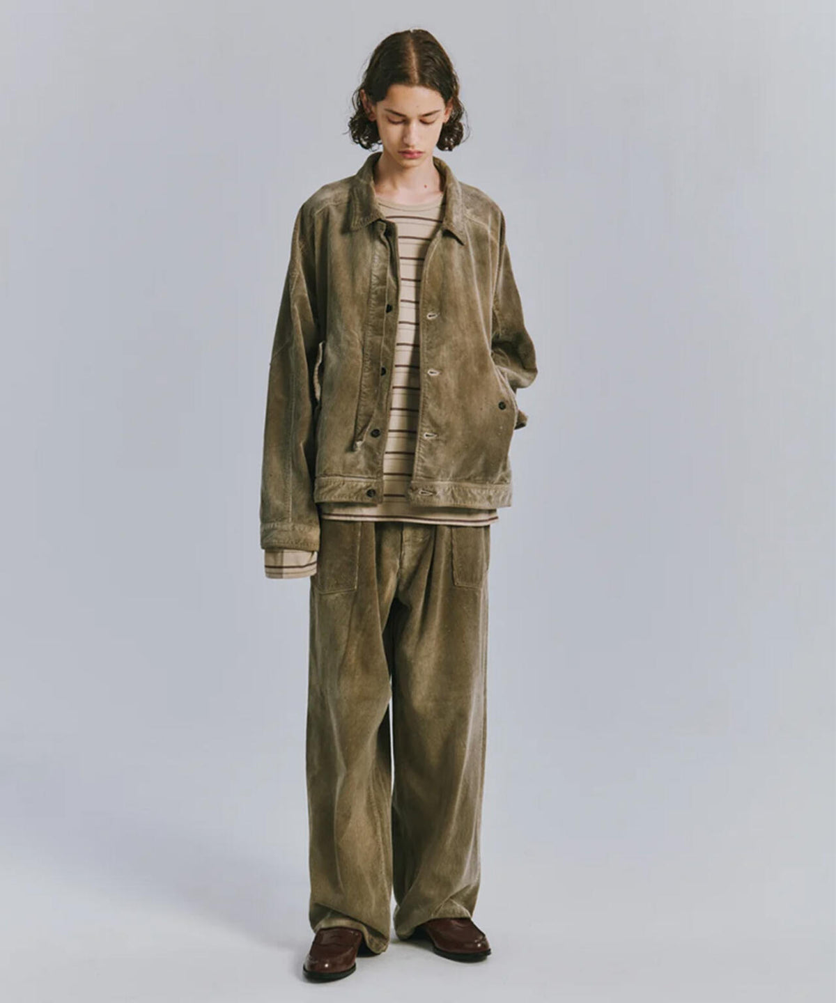 ANCELLM/アンセルム/AGING CORDUROY JACKET/ANC-JK94-B