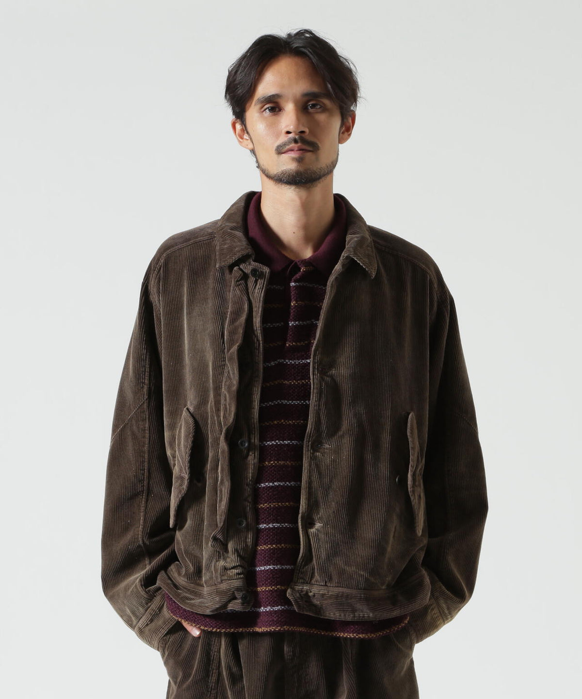 ANCELLM/アンセルム/AGING CORDUROY JACKET/ANC-JK94-B