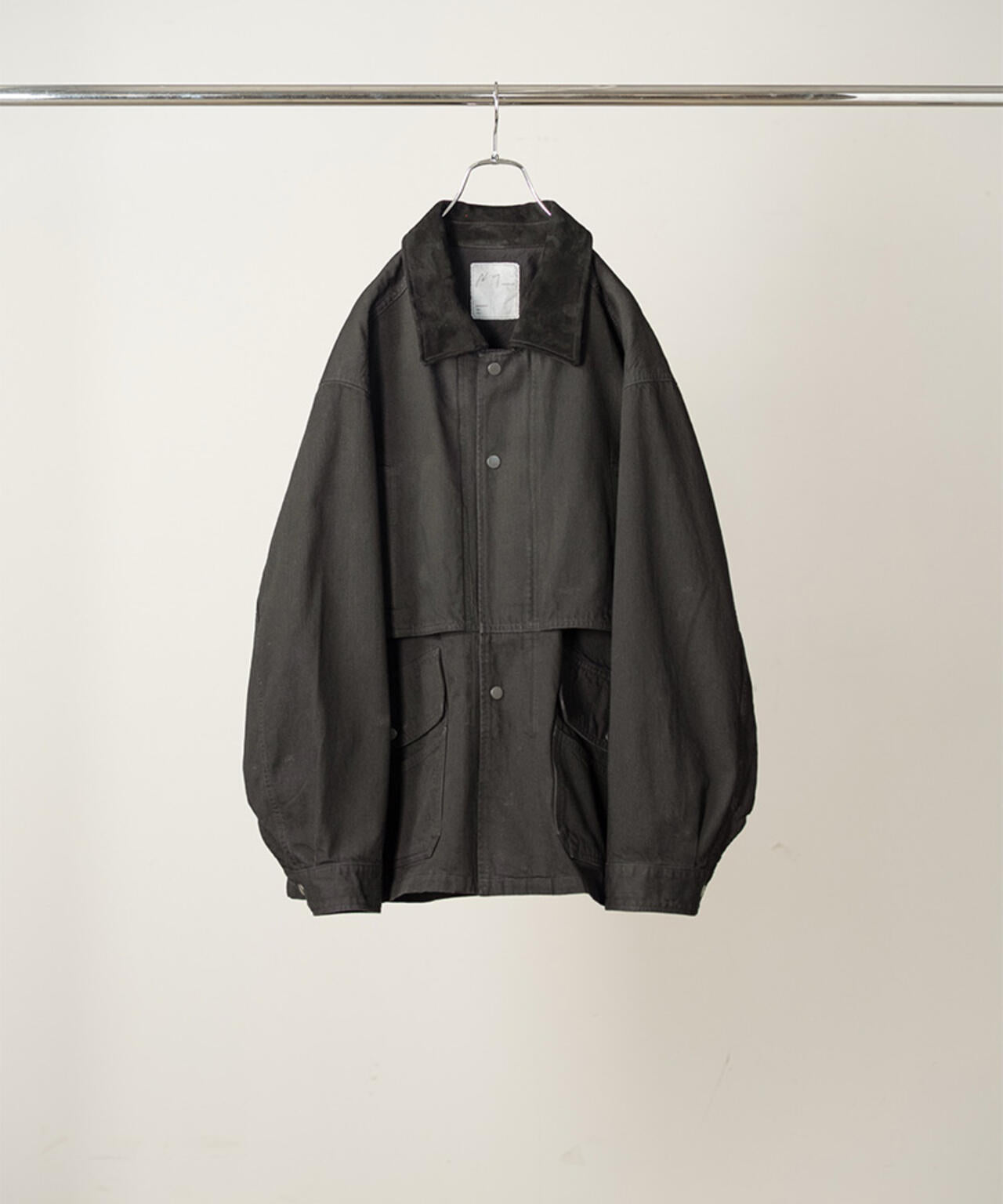 ANCELLM/アンセルム/AGING DENIM HALF JACKET/ANC-JK99-B