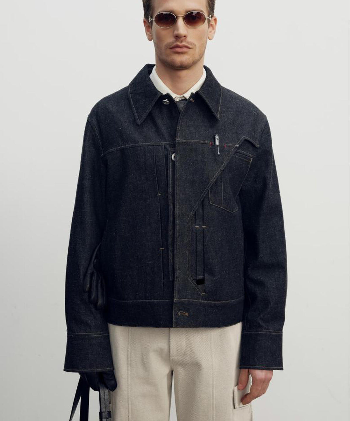 NULLUS/ヌルス/DECONSTRUCTED T-１ JACKET/NUAW26JAC004-BLK