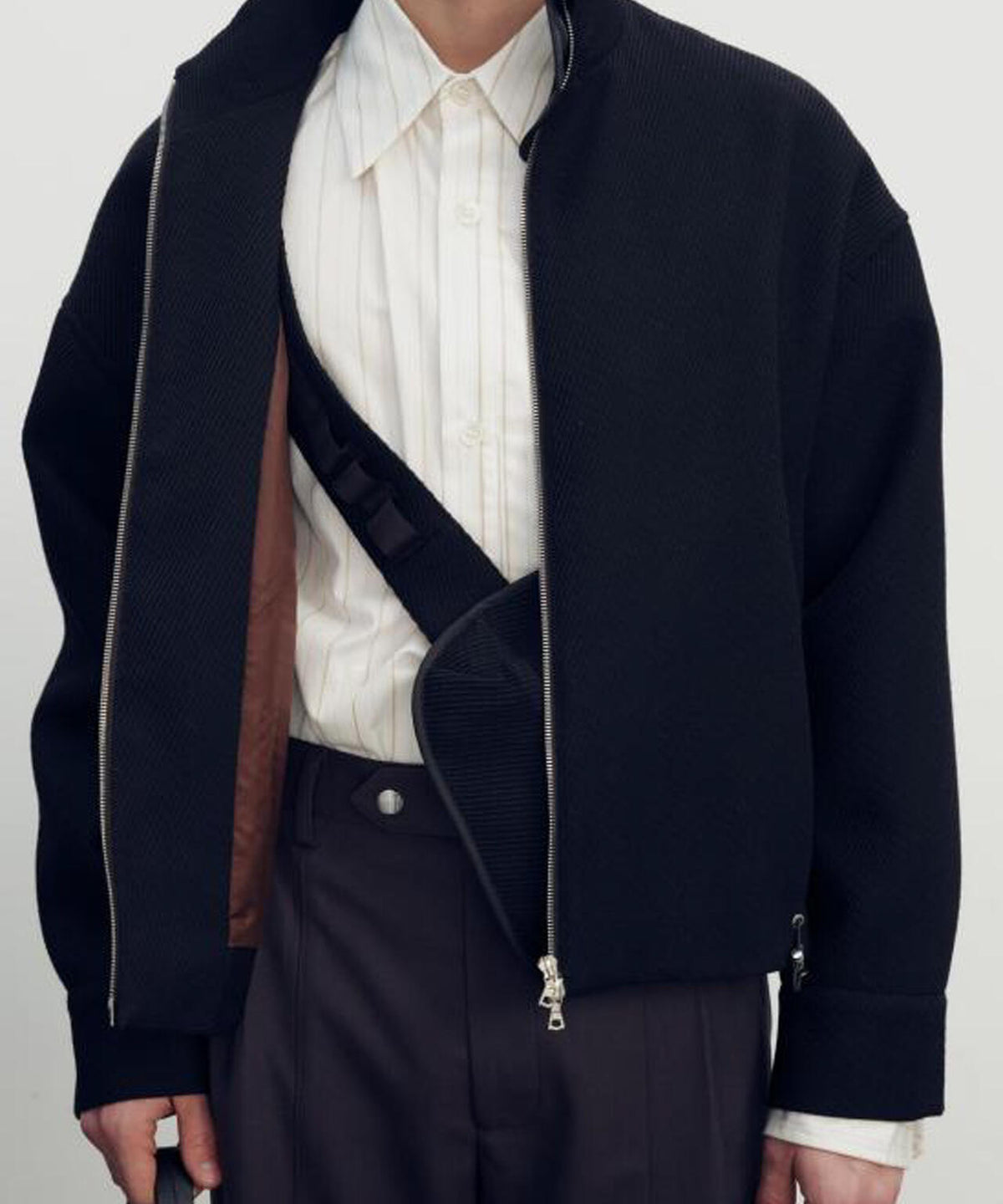 NULLUS/ヌルス/MESSENGER JACKET/NUAW26JAC010-BLK