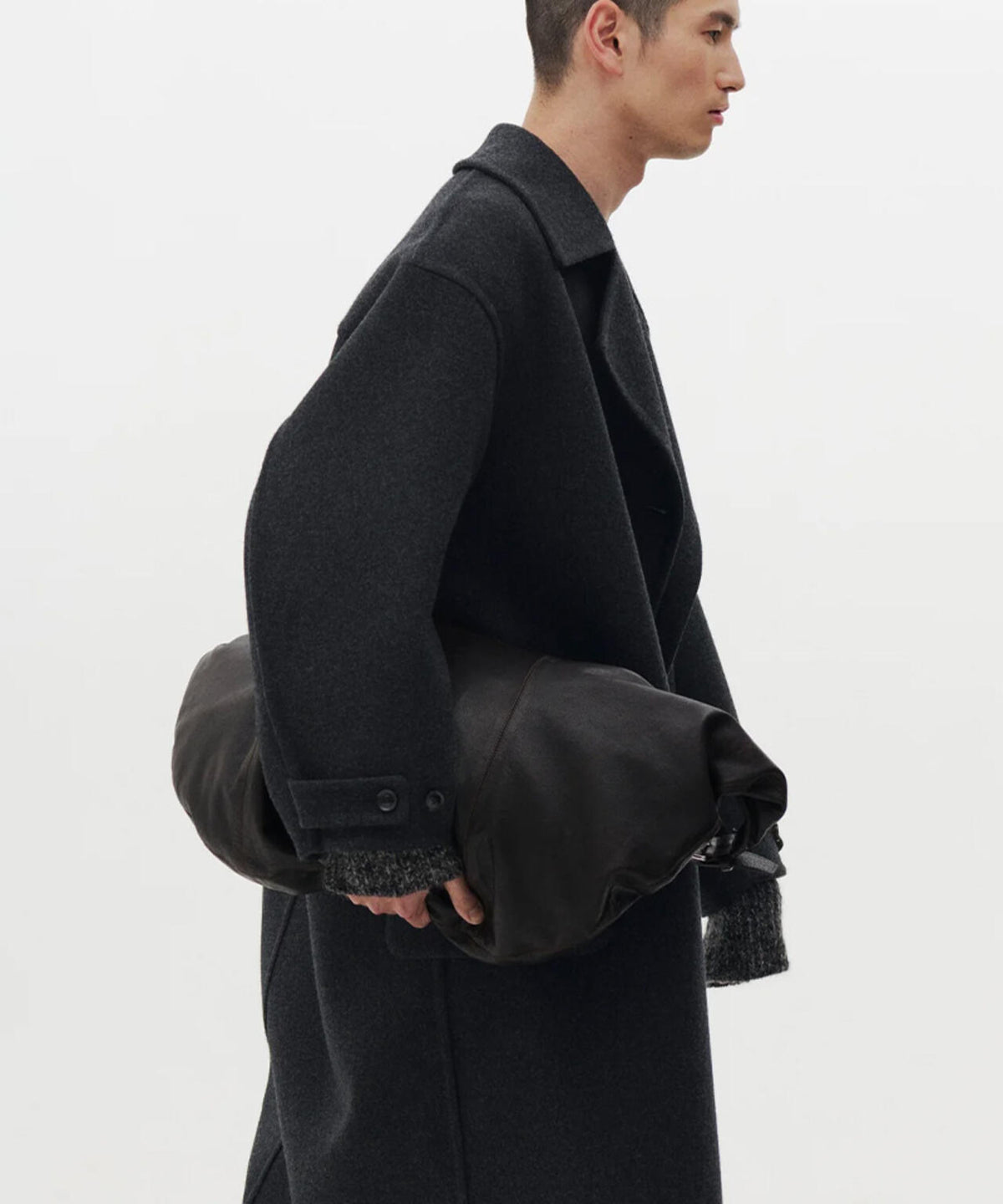 YOKE/ヨーク/Carf Leather Shoulder BagLarge/YK26FW01404A