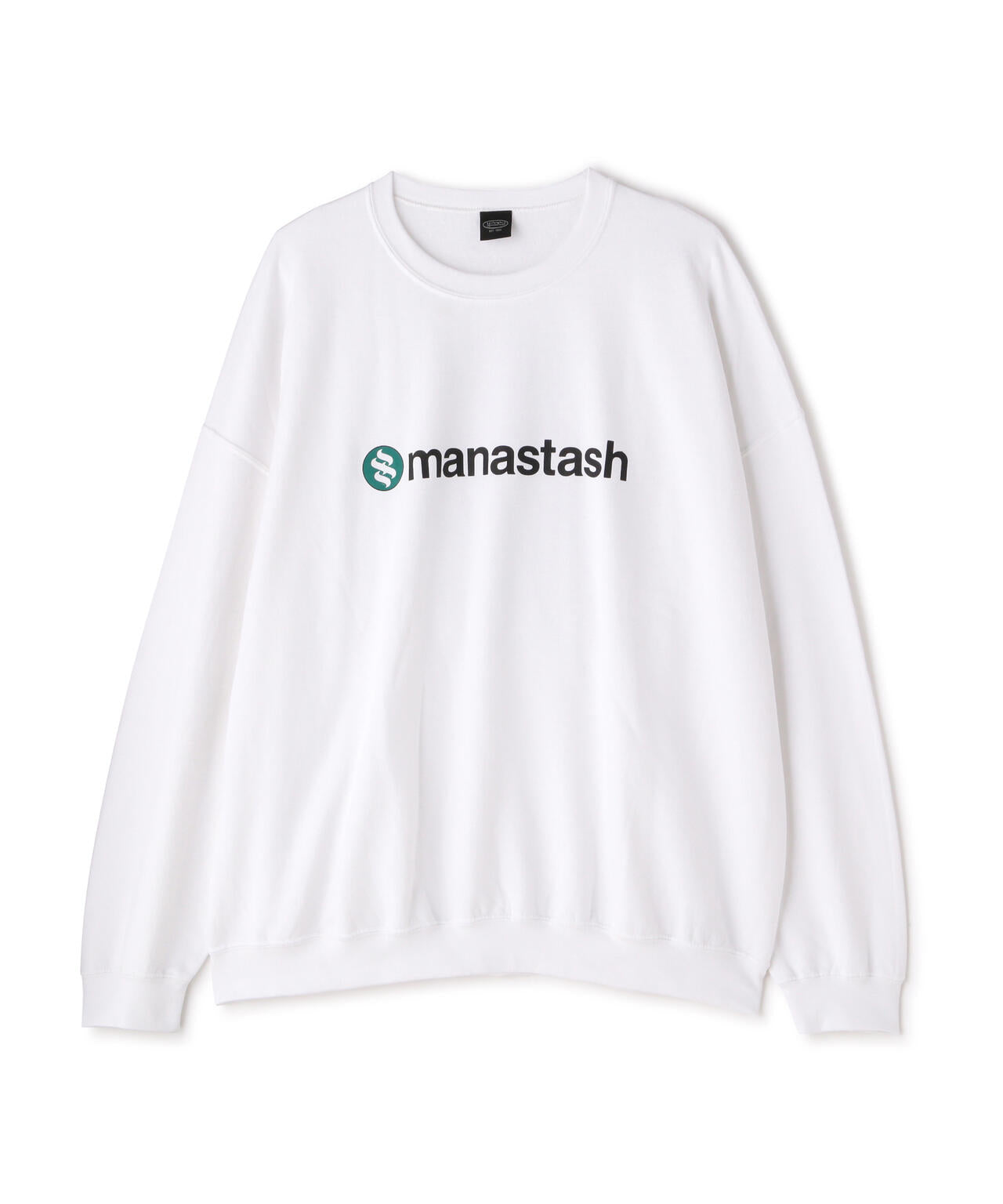 MANASTASH/マナスタッシュ/StackLogo CrewneckSweat/グラフィックプリントクルーネックスウェット