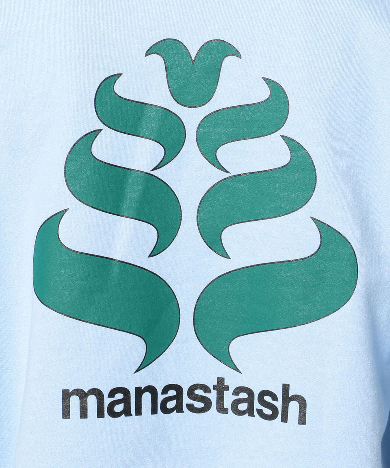 MANASTASH/マナスタッシュ/StackLogo CrewneckSweat/グラフィックプリントクルーネックスウェット