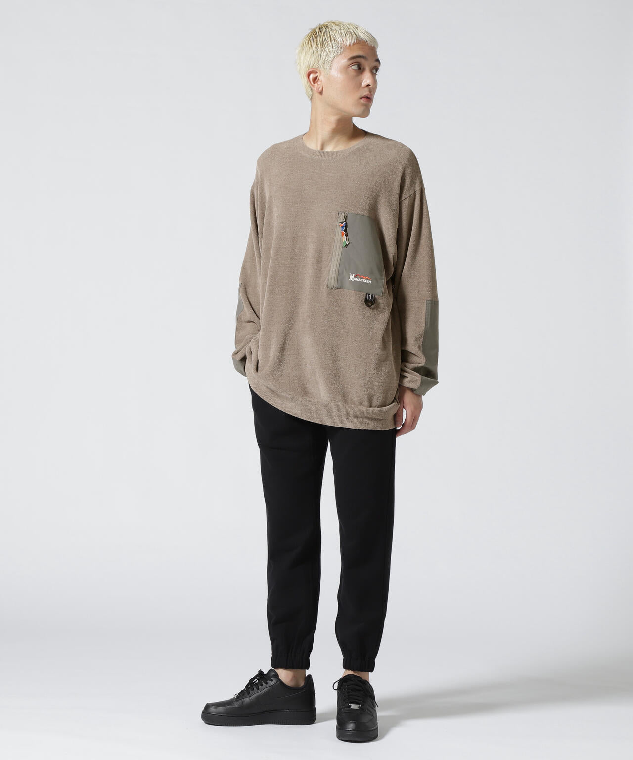 MANASTASH/マナスタッシュ　COZY KNIT CREW