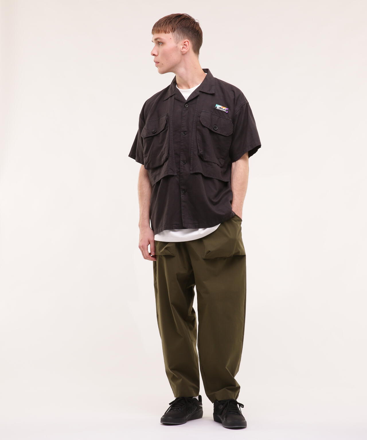 MANASTASH/マナスタッシュ/HEMP POP VENT SHIRT