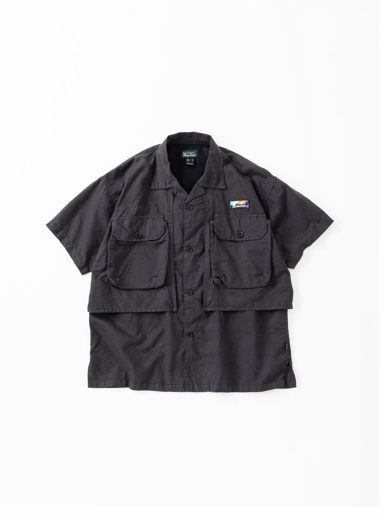 MANASTASH/マナスタッシュ/HEMP POP VENT SHIRT
