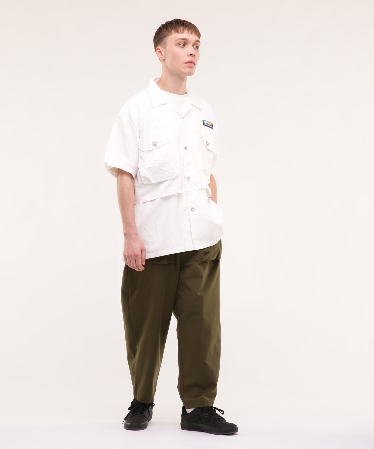MANASTASH/マナスタッシュ/HEMP POP VENT SHIRT
