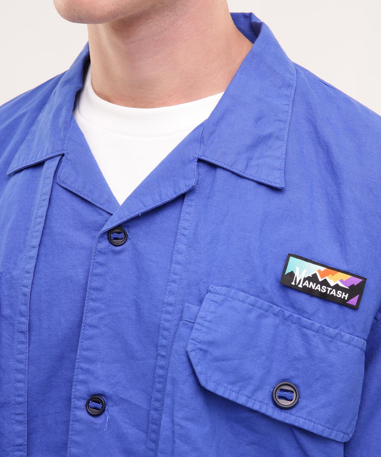 MANASTASH/マナスタッシュ/HEMP POP VENT SHIRT