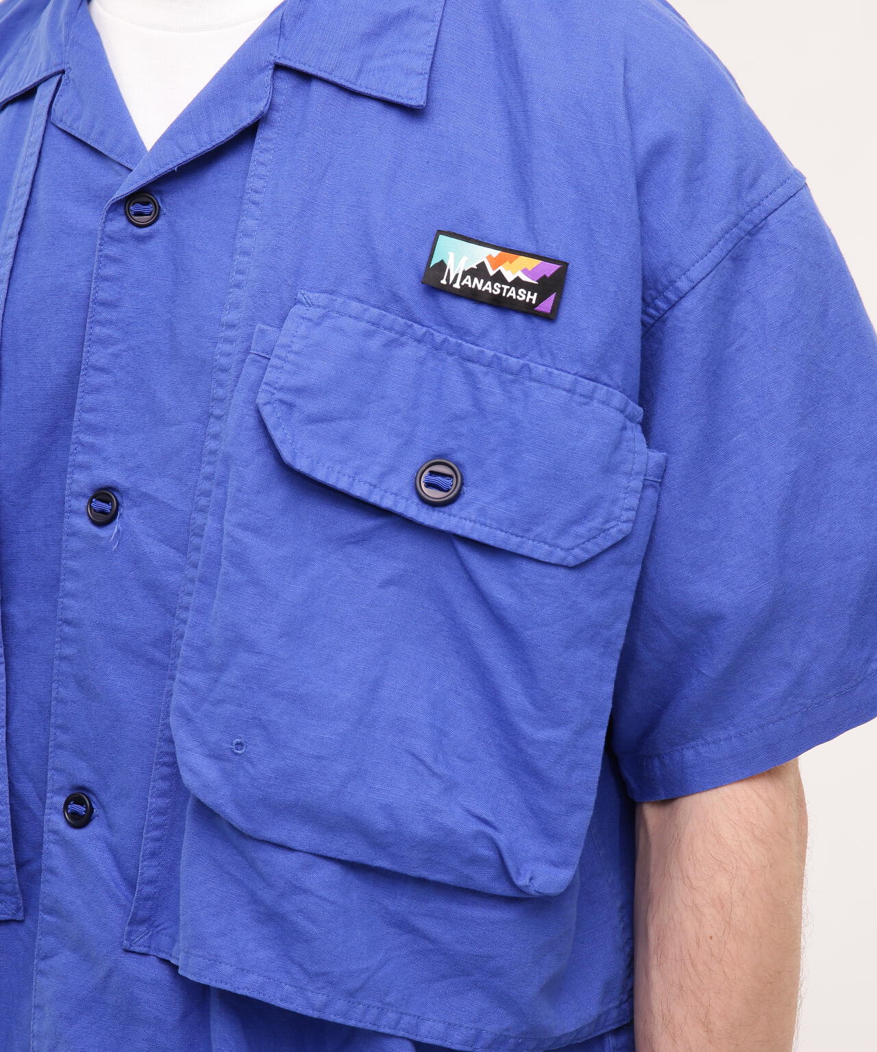 MANASTASH/マナスタッシュ/HEMP POP VENT SHIRT