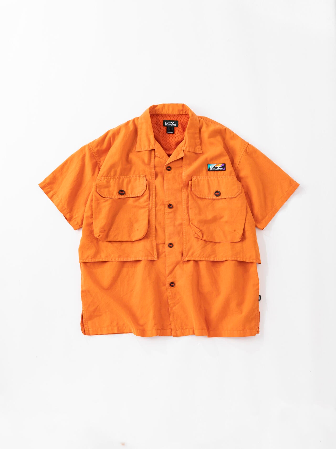 MANASTASH/マナスタッシュ/HEMP POP VENT SHIRT