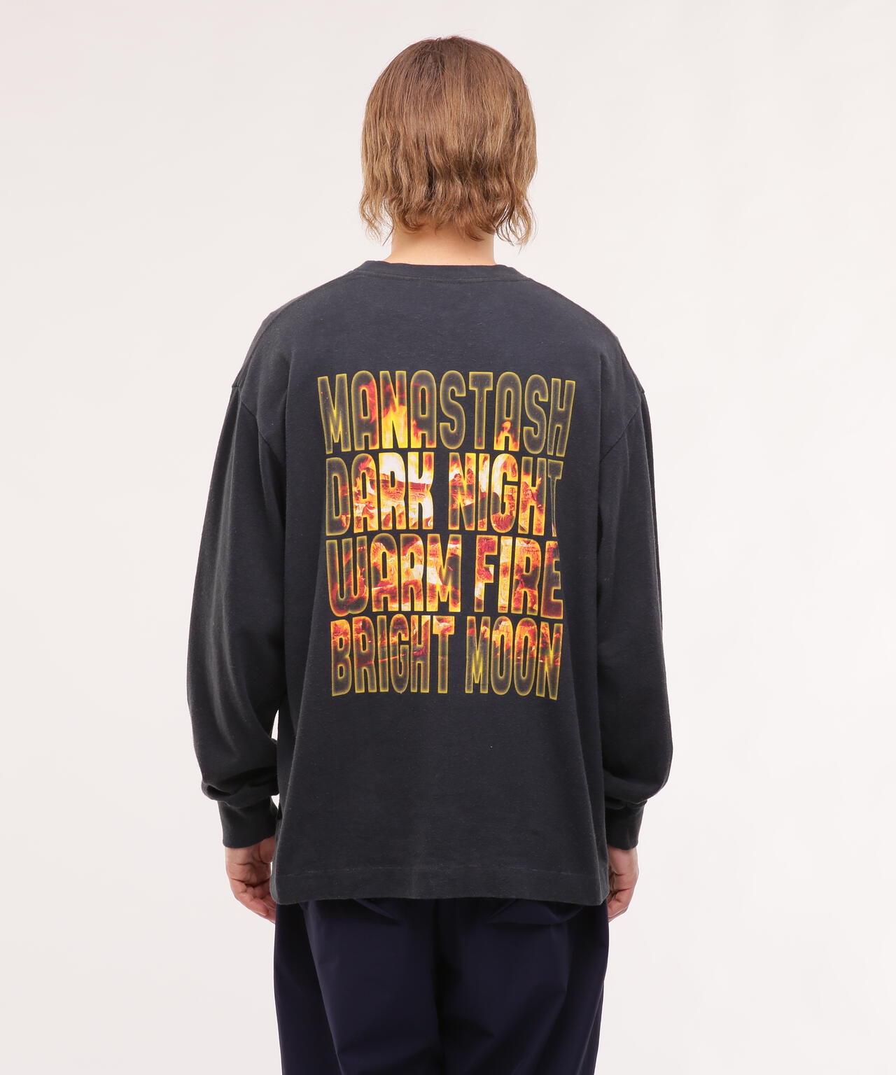 MANASTASH/マナスタッシュ/HEMP L/S TEE DARK NIGHT