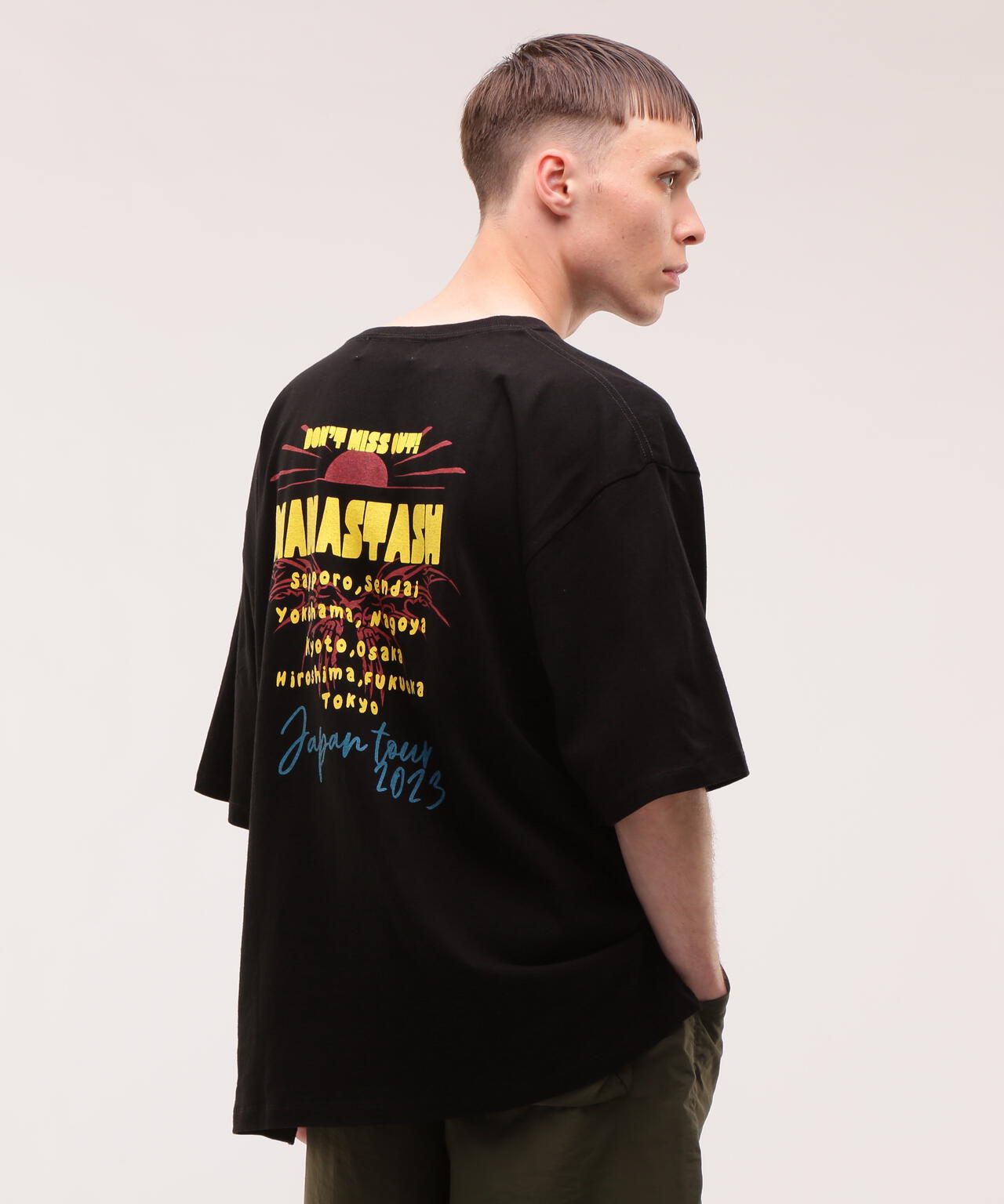 MANASTASH/マナスタッシュ/tour tee/ツアーTシャツ