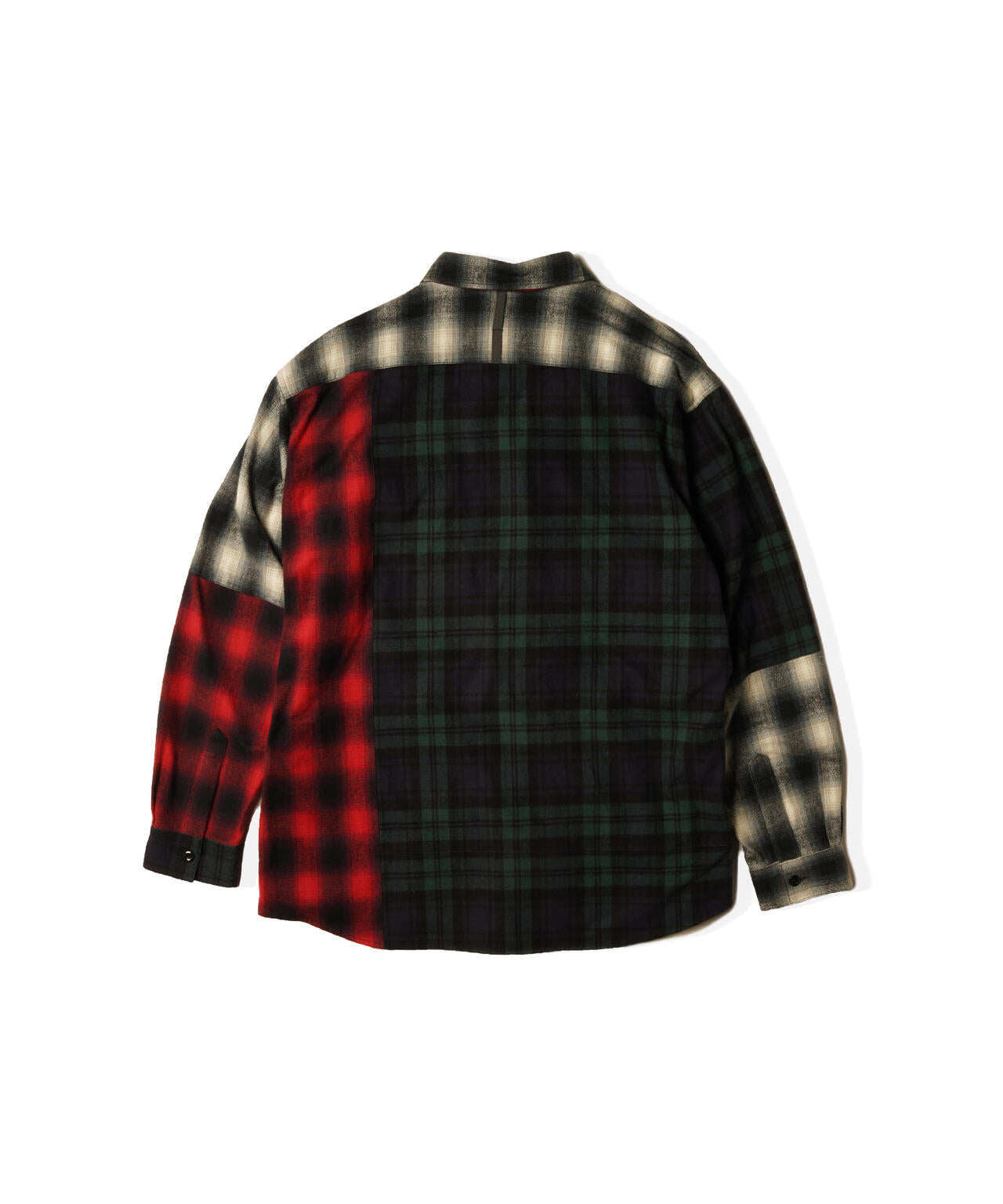 MANASTASH/マナスタッシュ/PATCHED FLANNEL SHIRT/フランネルシャツ
