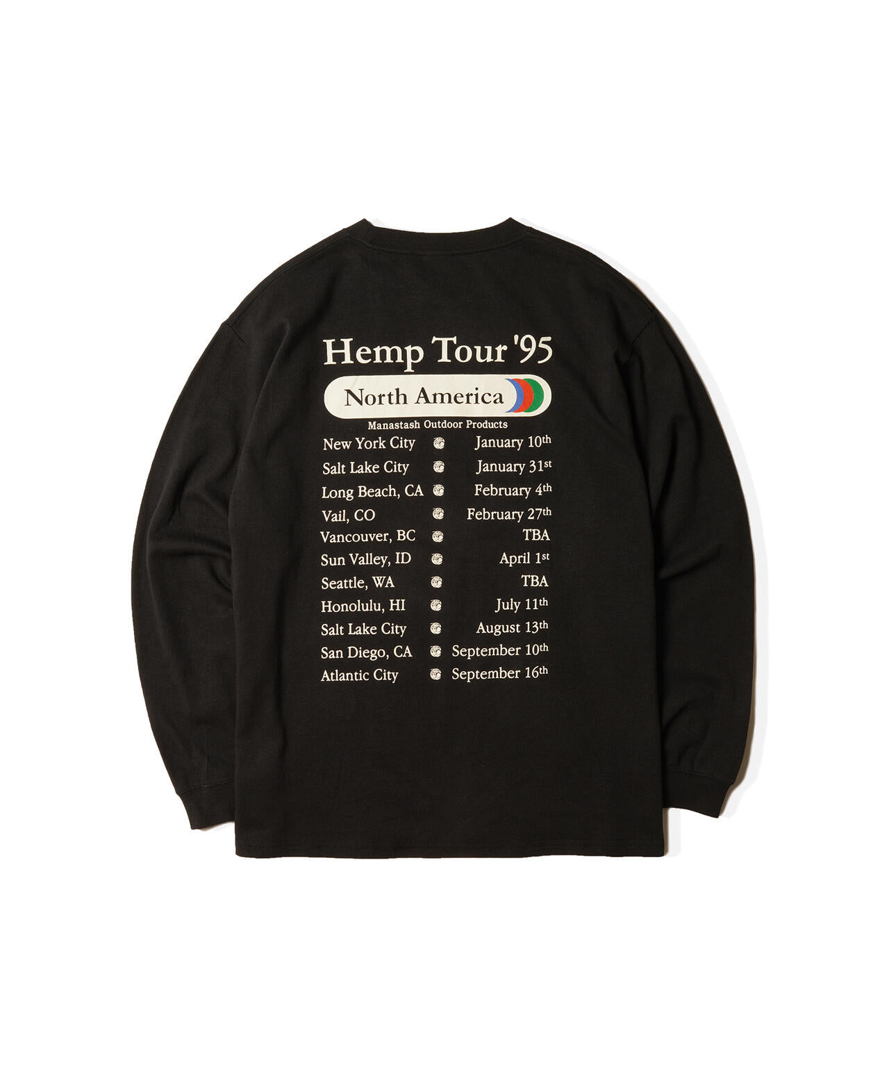 MANASTASH/マナスタッシュ/HEMP L/S TEE HEMP TOUR