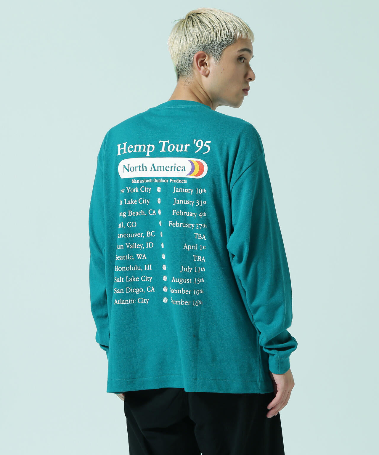 MANASTASH/マナスタッシュ/HEMP L/S TEE HEMP TOUR