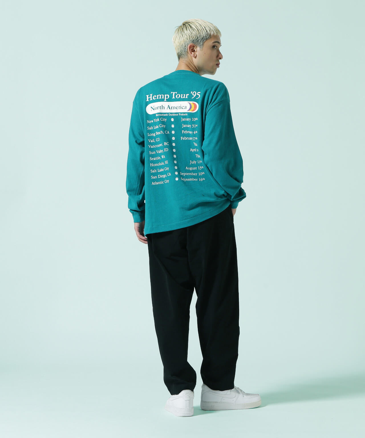 MANASTASH/マナスタッシュ/HEMP L/S TEE HEMP TOUR