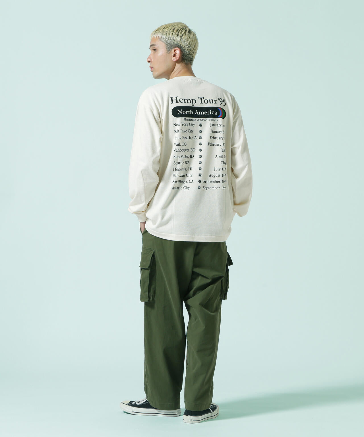 MANASTASH/マナスタッシュ/HEMP L/S TEE HEMP TOUR
