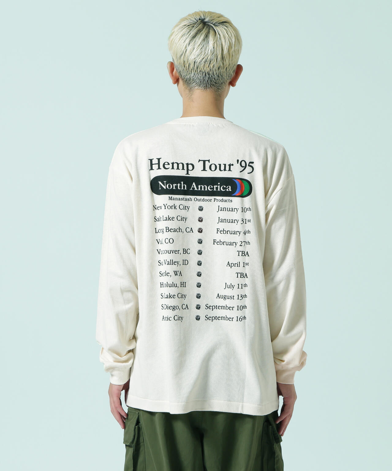 MANASTASH/マナスタッシュ/HEMP L/S TEE HEMP TOUR