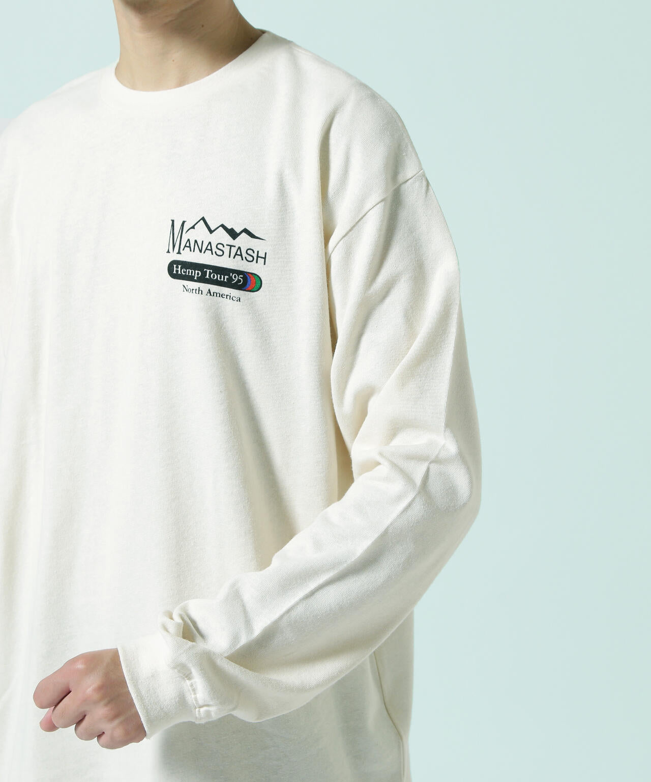 MANASTASH/マナスタッシュ/HEMP L/S TEE HEMP TOUR