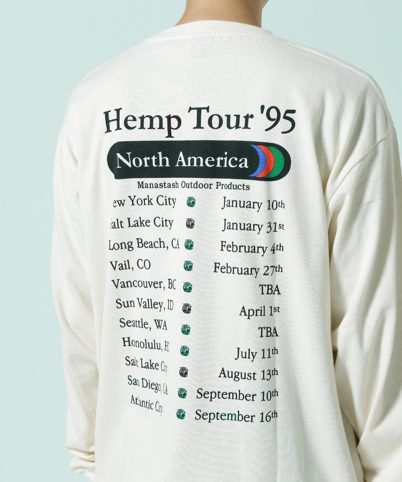 MANASTASH/マナスタッシュ/HEMP L/S TEE HEMP TOUR