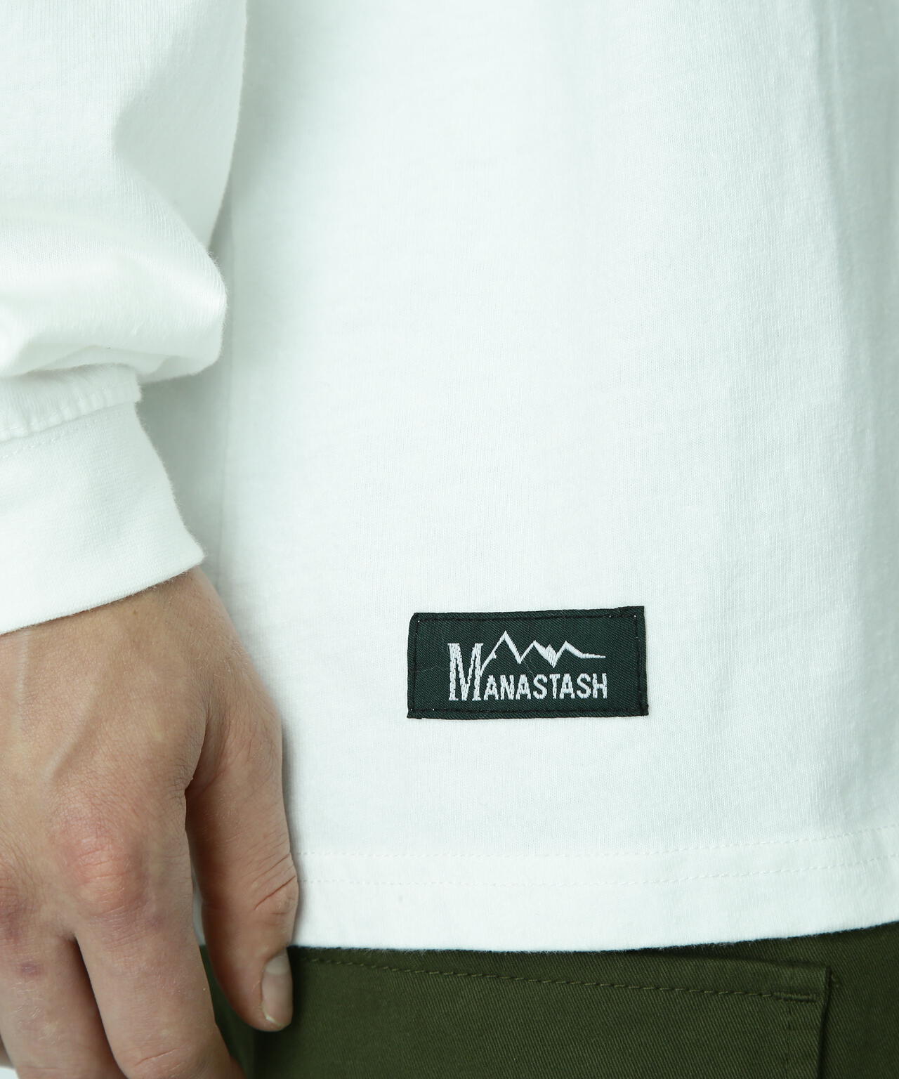 MANASTASH/マナスタッシュ/RE:CTN L/S SCHEME LOGO