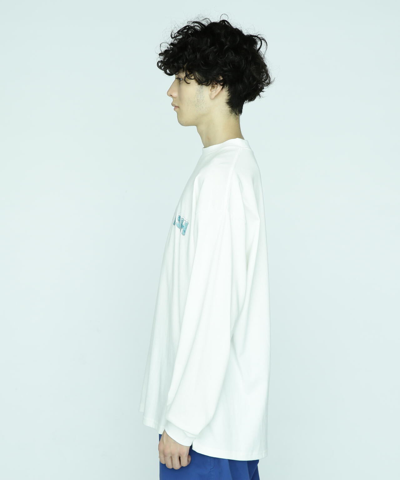 MANASTASH/マナスタッシュ/CHILLIMESH L/S TEE ICE LOGO