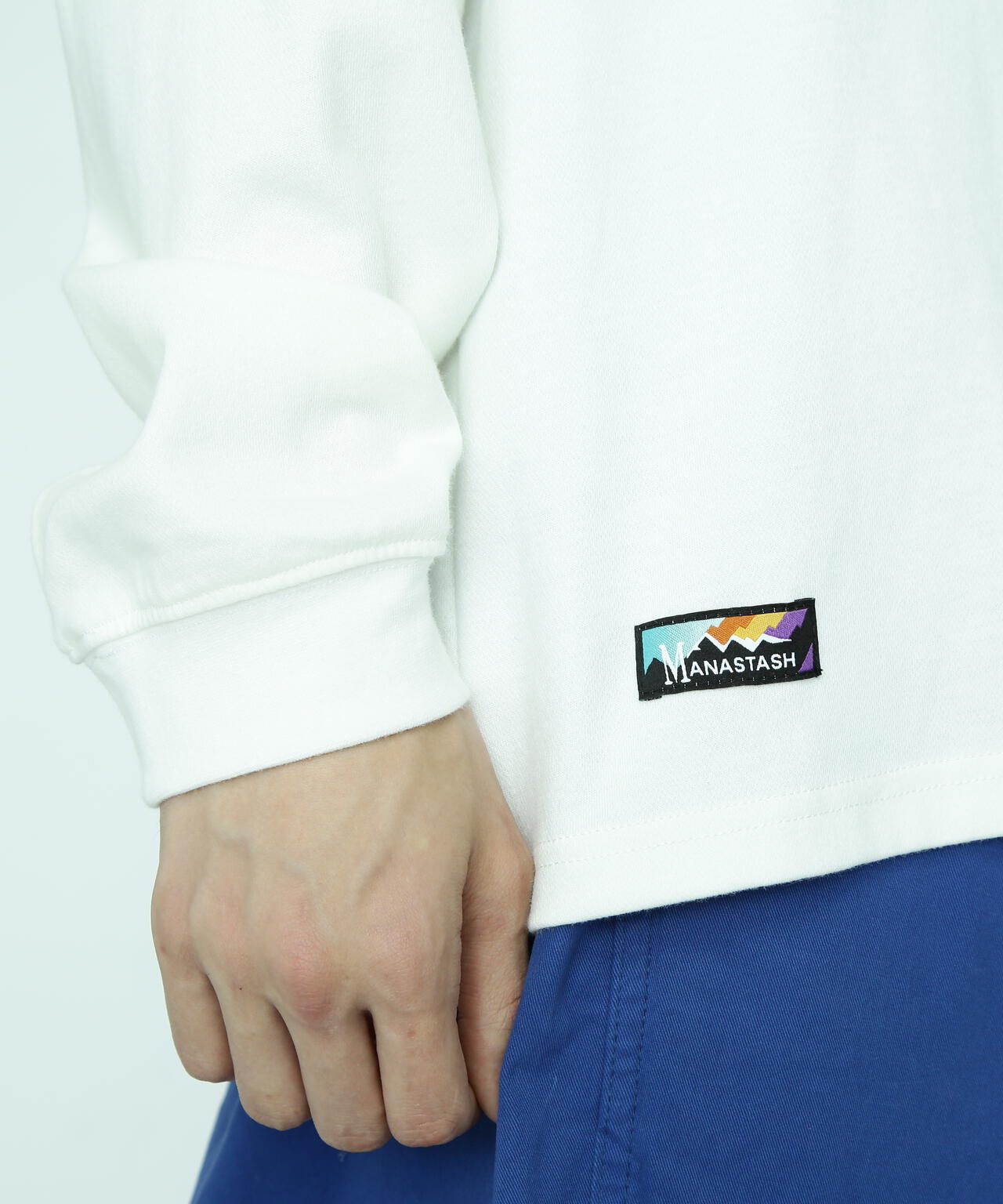 MANASTASH/マナスタッシュ/CHILLIMESH L/S TEE ICE LOGO