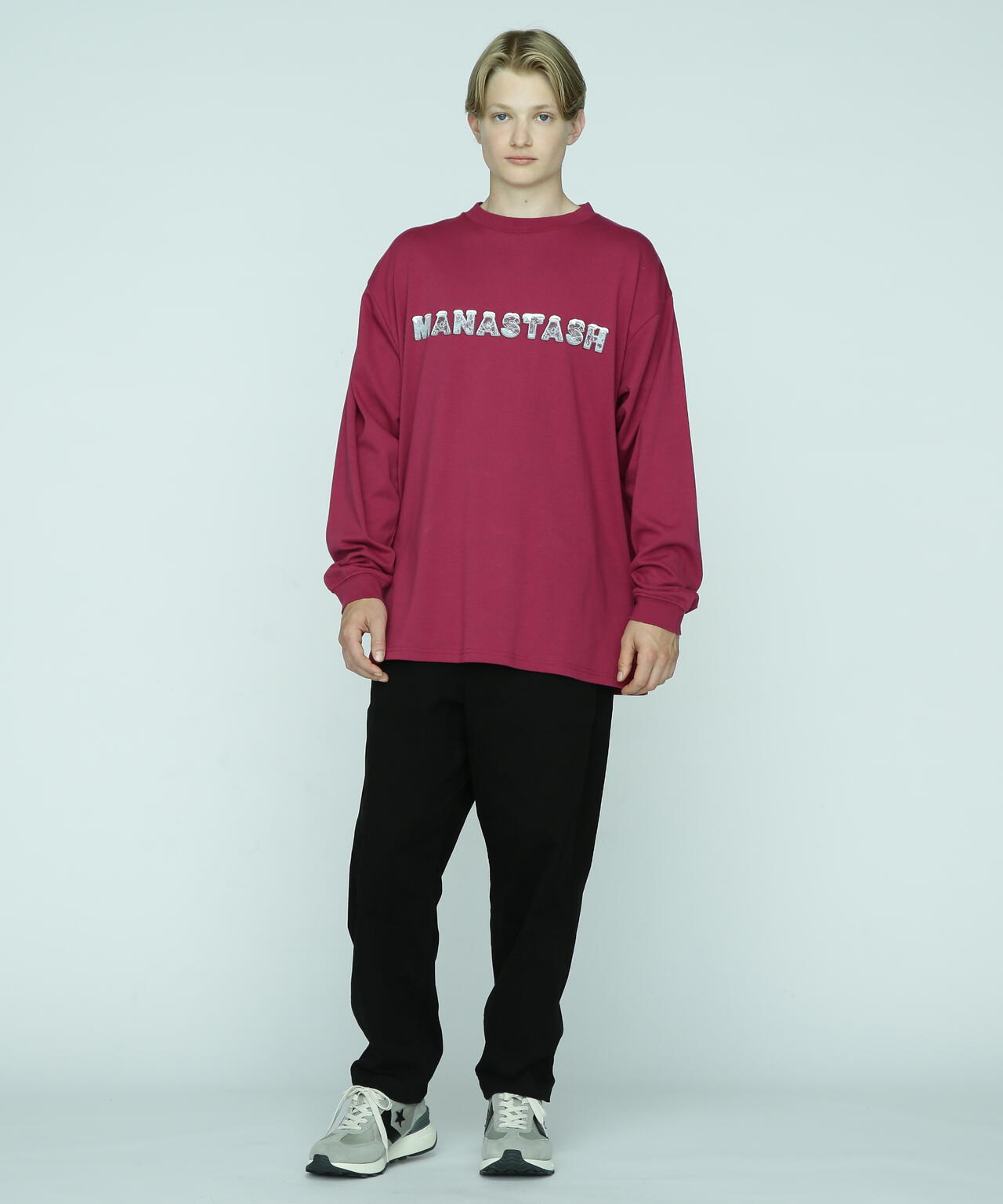MANASTASH/マナスタッシュ/CHILLIMESH L/S TEE ICE LOGO