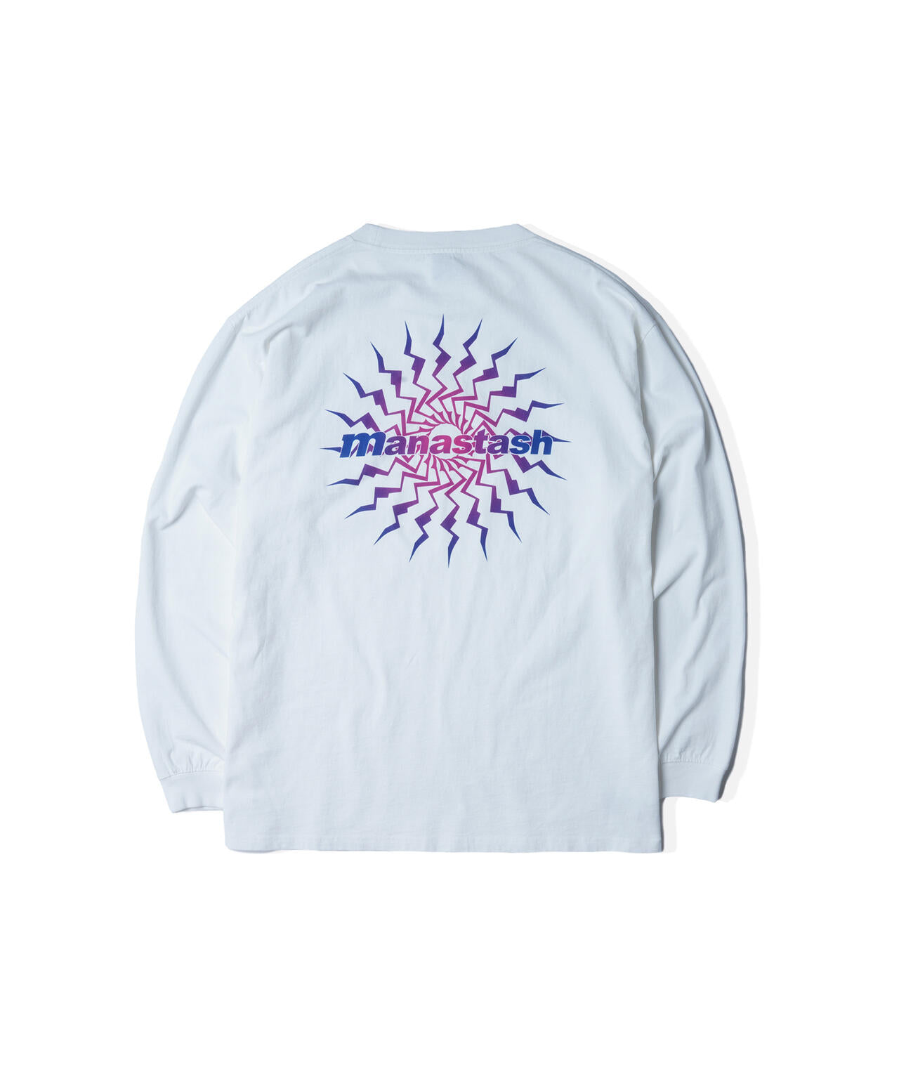 MANASTASH/マナスタッシュ/PUMICE L/S TEE MTN BURST