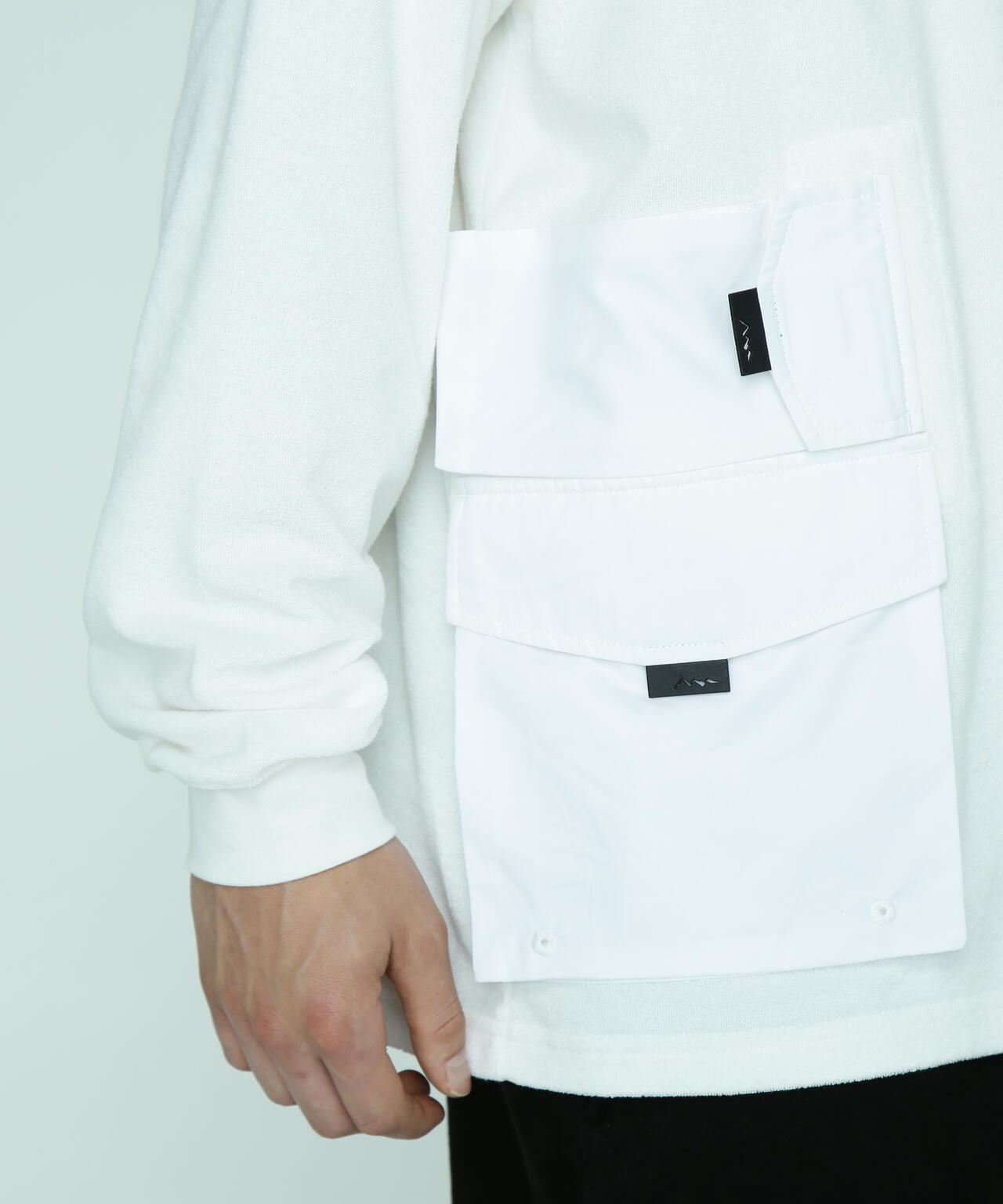 MANASTASH/マナスタッシュ/SNUG PILE CARGO POCKET TEE