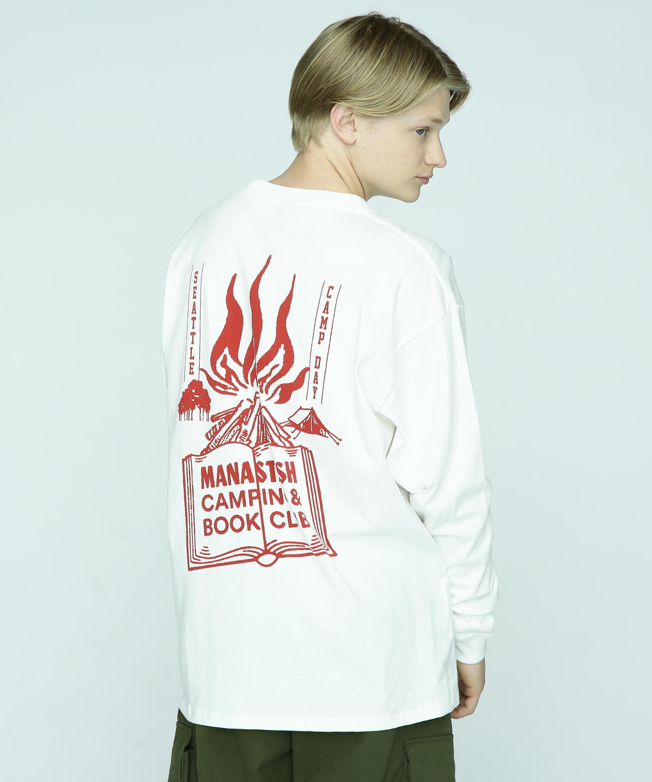 MANASTASH/マナスタッシュ/CiTee L/S TEE BOOK CLUB/ザブッククラブ