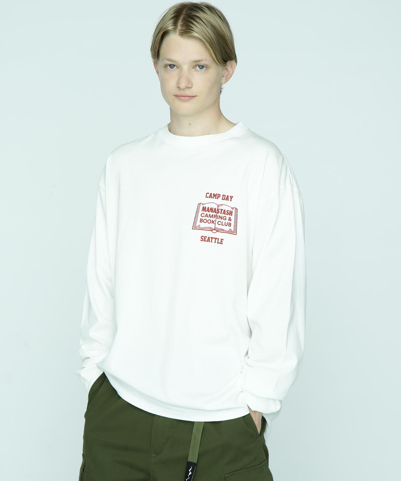 MANASTASH/マナスタッシュ/CiTee L/S TEE BOOK CLUB/ザブッククラブ