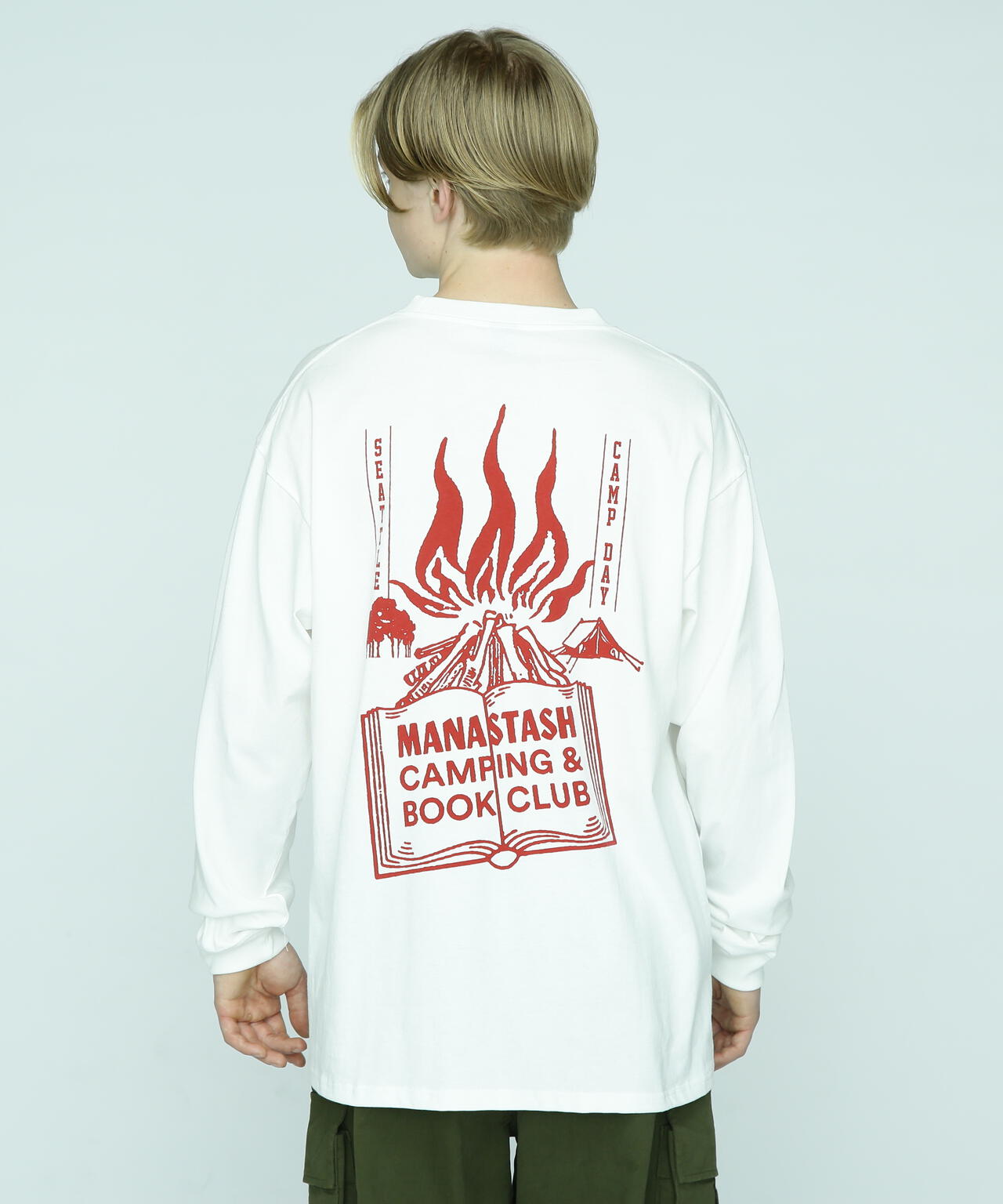 MANASTASH/マナスタッシュ/CiTee L/S TEE BOOK CLUB/ザブッククラブ